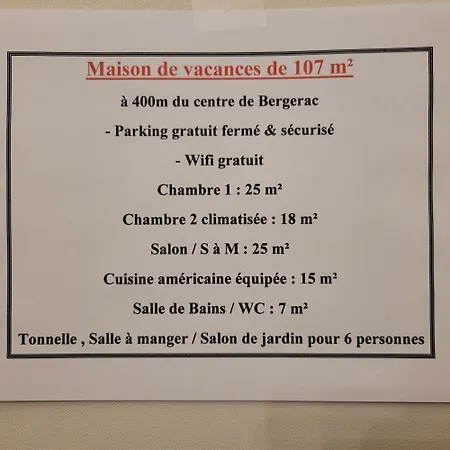 Toutapie Nyaraló Bergerac